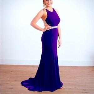 Prom Dress Size 8 Deep Purple